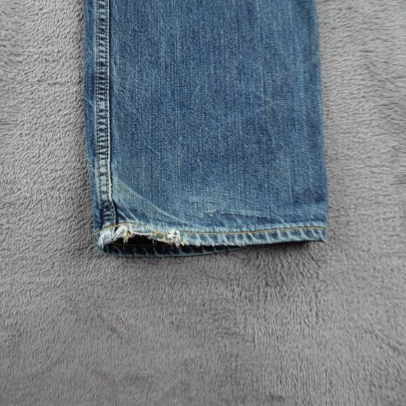 Polo Ralph Lauren Jeans Mens 32X28 Blue Straight Leg Classic Preppy 15941 - Picture 15 of 16